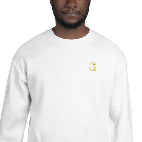 Tayrona Men's Sweatshirt Yellow Embroidery Logo