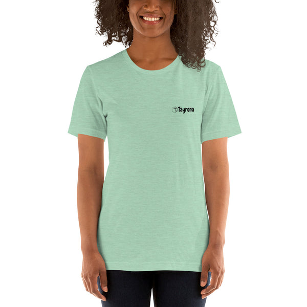 Tayrona Womens T-shirt with Beach Art