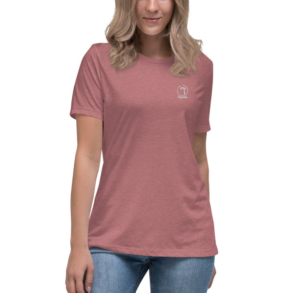 Tayrona Women's Relaxed T-Shirt White Logo