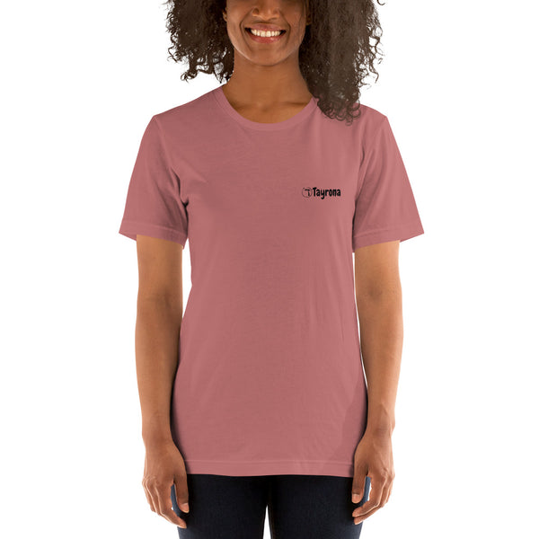 Tayrona Womens T-shirt with Beach Art