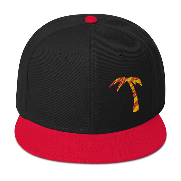 Flatbill snapback hat cap