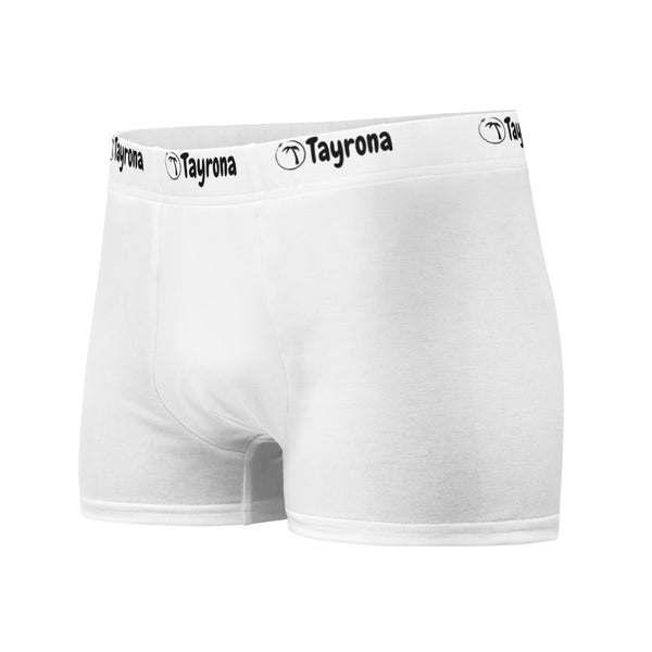 Men's White Boxer Briefs