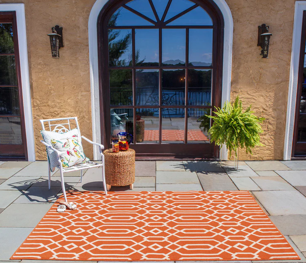 Baja BAJ-3 Orange rug available at Kaoud Rugs and Carpet