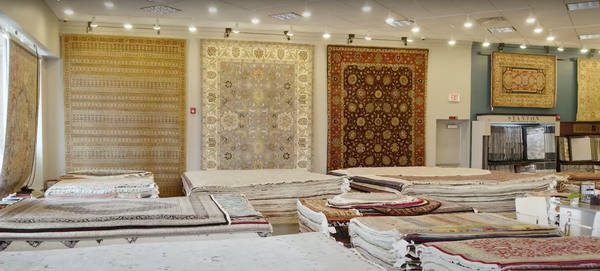 variety of rugs from persia, pakistan, egypt and more