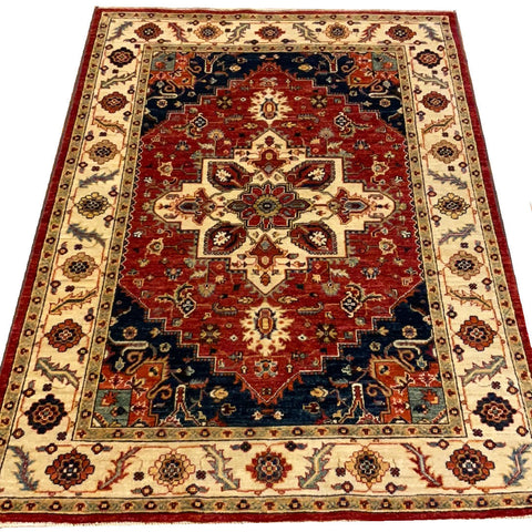 Kaoud Rugs Hand Knotted RUST WOOL ANT. SHIRAZ