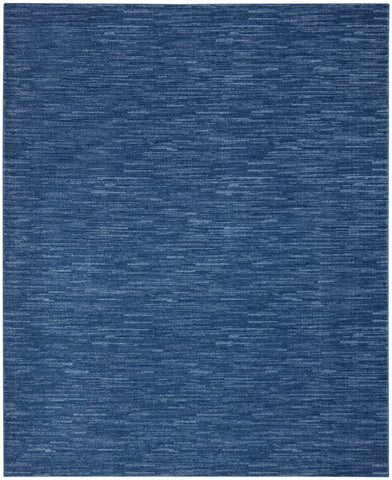  Nourison Essentials Indoor/Outdoor Midnight Blue 9' x