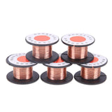 20pcs/set 10m 0.1mm Thin Enameled Wire Welding Fly Line Maintenance Soldering Wire Kit Magnet Wire Tool Copper Wire Accessories-Khayie