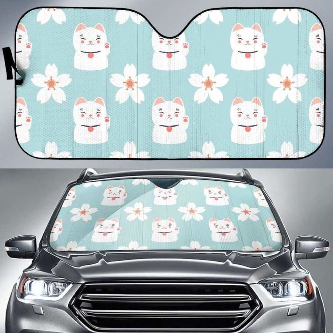 maneki neko car