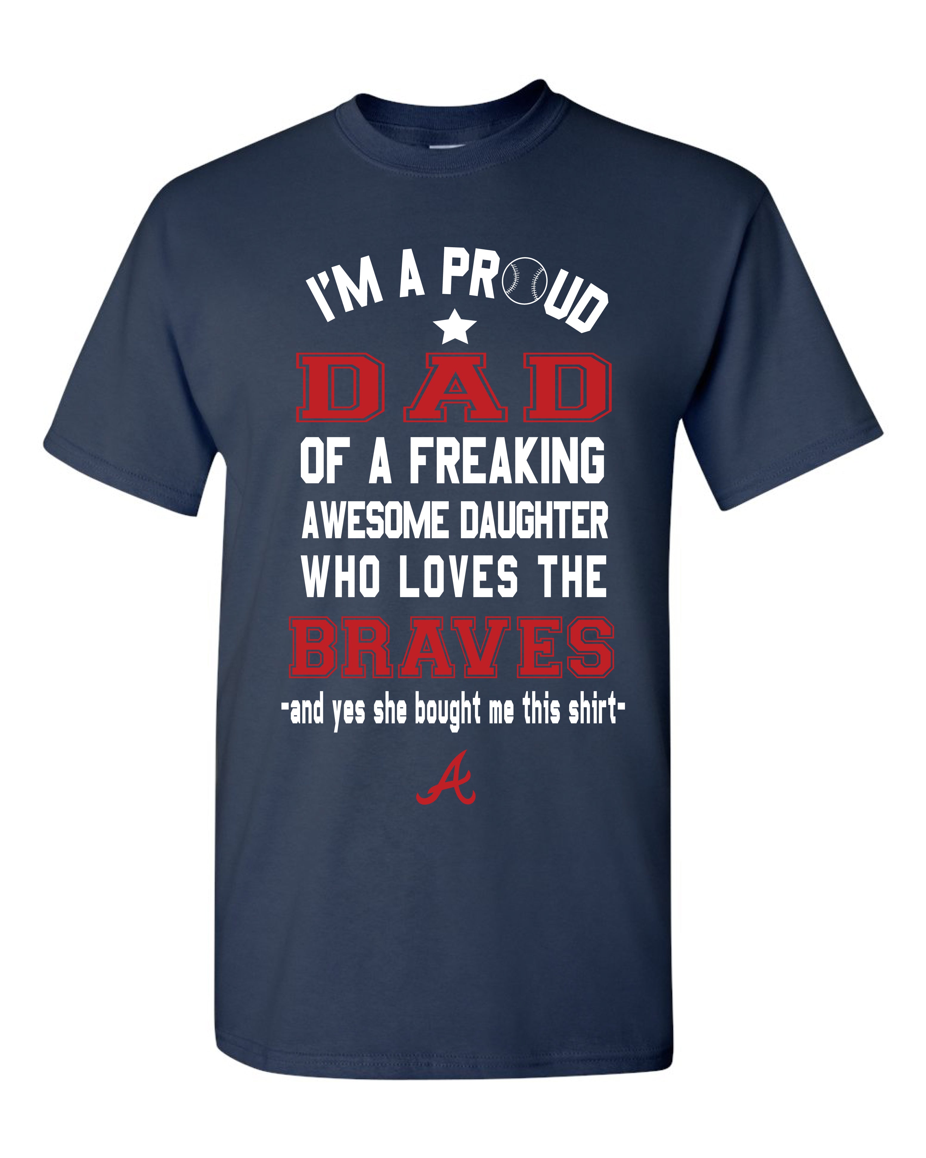 funny atlanta braves shirts