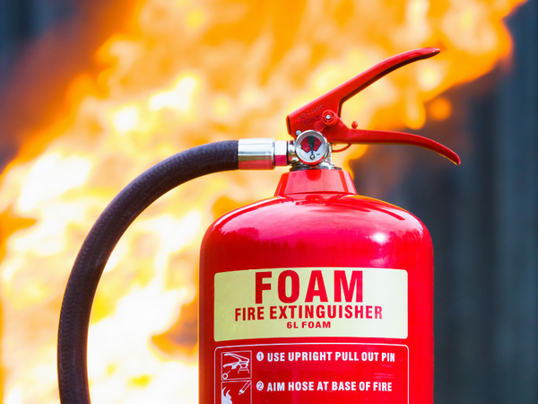 foam fire extinguishers