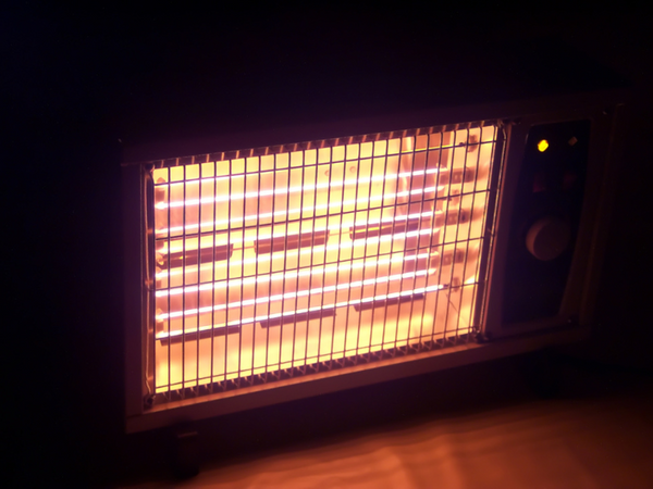 keep your space heater at least three feet away from flammable items