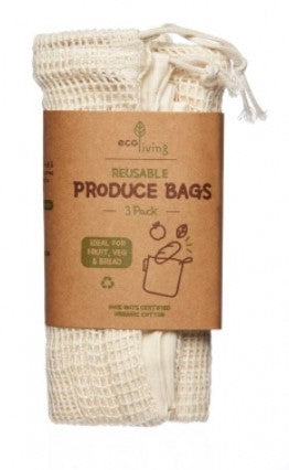 Organic Produce Bags 3 Pack