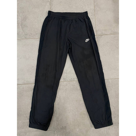 Nike vintage black track pants small swoosh 2000s – Refitted