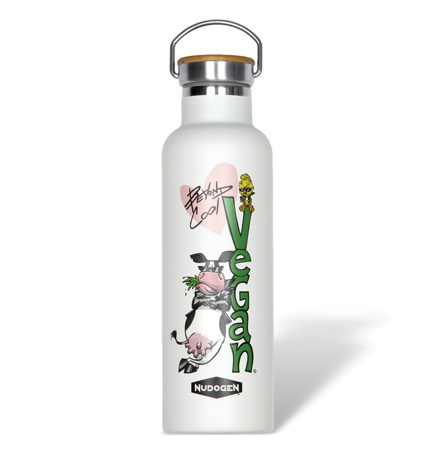 Stainless Steel Water Bottle | Vegan Lover Beyond Cool