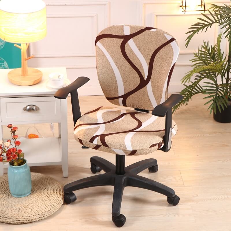 Removable Washable Office Chair Cover-Universal Miracle ...