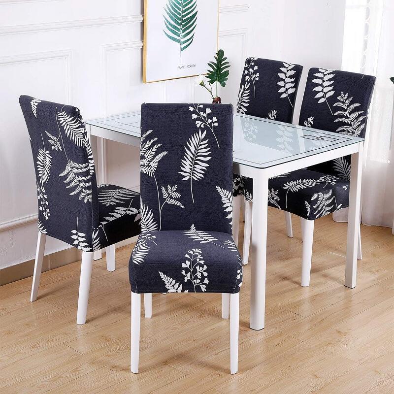 short dining room chair covers