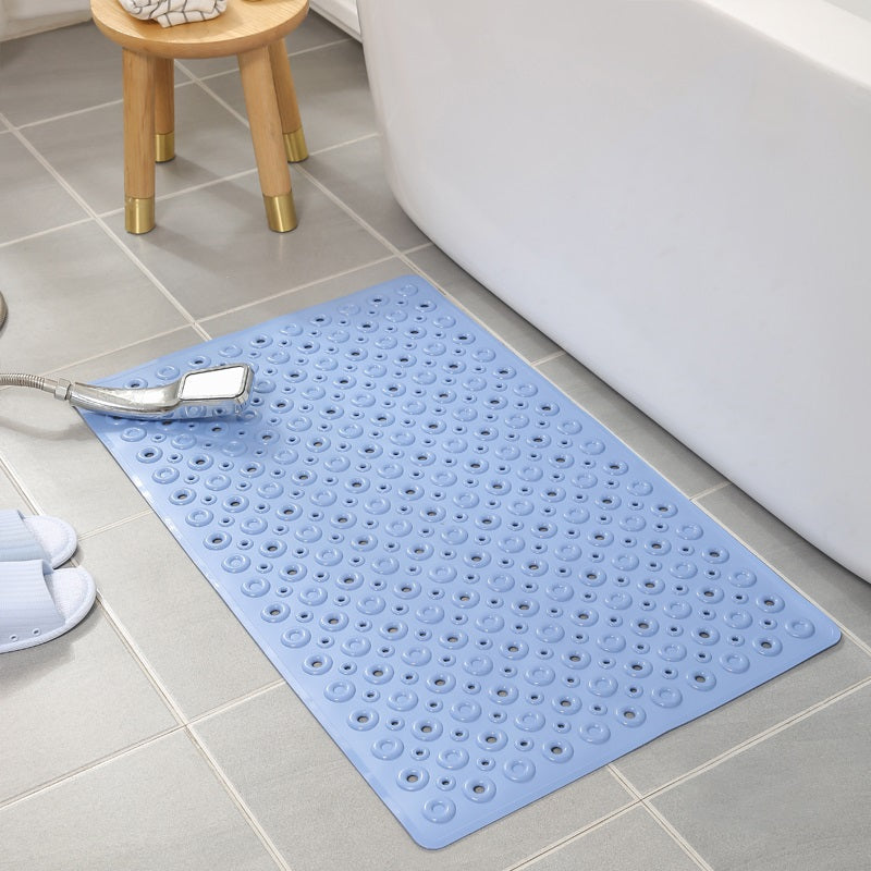 Non Slip, Waterproof Rug - Blue Oasis - Entryway, Kitchen, Bathroom –