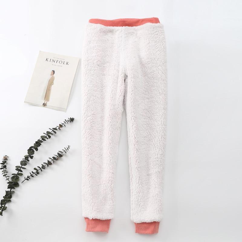 sherpa fleece pants womens