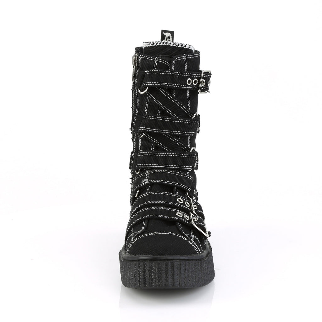 mid calf sneaker boots