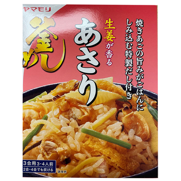 日本进口釜生姜蛤蜊拌饭料 Clapsquare