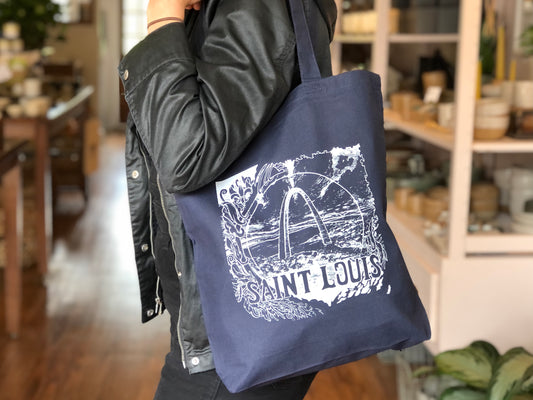 Saint-Louis cloth tote