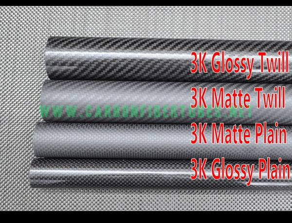 Od 18mm X Id 14mm 15mm 16mm 17mm X 1000mm 100 Roll Wrapped Carbon Fiber Tube 3k Tubing 18 14 18 15 18 16 18 17 3k Plain Twill Glossy Matte Haozhong Carbon Fiber Technology Co Ltd