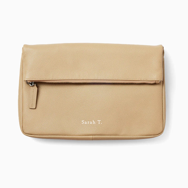 Leather Convertible Clutch