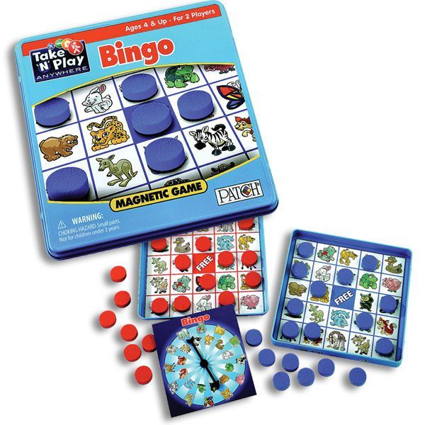 Travel Size Magnetic Hangman, 2 or More Players, Ages 6 & Older, Mardel