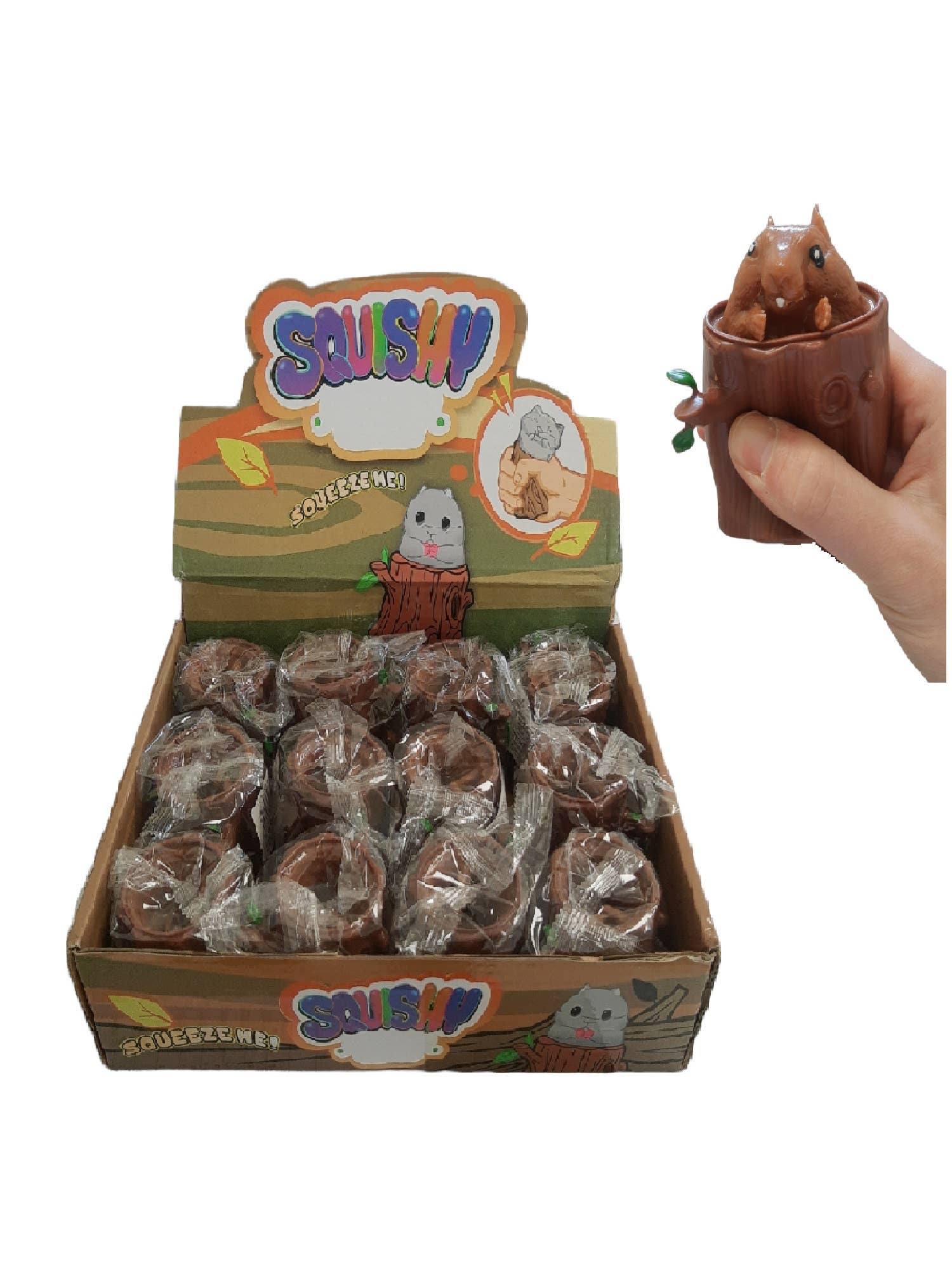 Handee Products - Pop-Up Squirrel Fidget Toy