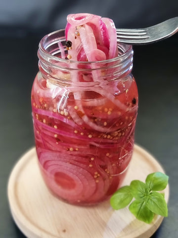 Pickled Red Onions by T2T
