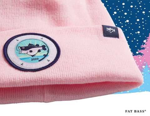 Fat Bass Pink Beanie holiday gift