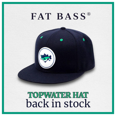 GORRO FAT BASS TOPWATER MARINO