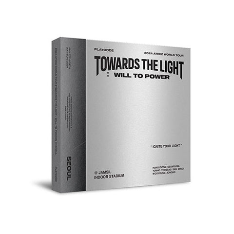 [PRE-ORDER] ATEEZ (에이티즈) - 2024 ATEEZ WORLD TOUR [TOWARDS THE LIGHT : WILL TO POWER] IN SEOUL PLAYCODE (+POB)