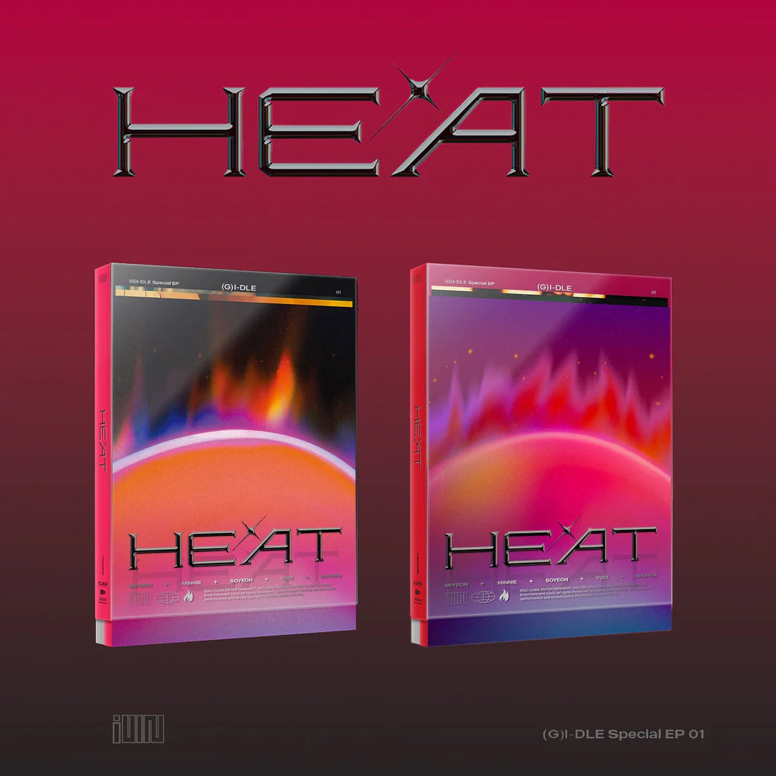 (G)I-DLE ((여자)아이들) SPECIAL ALBUM - [HEAT] (SLEEVE Ver.)