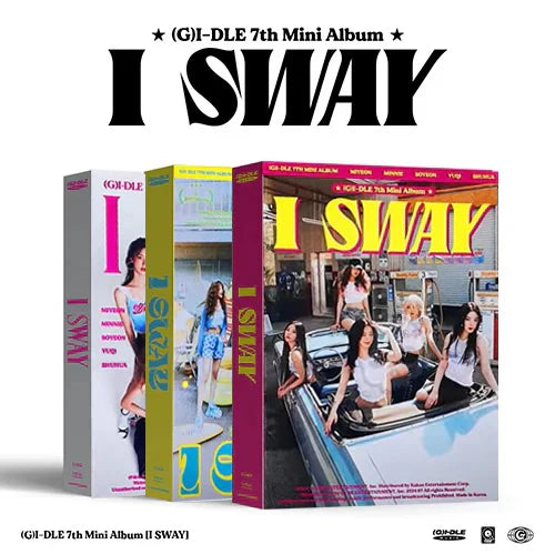 (G)I-DLE ((여자)아이들) 7TH MINI ALBUM - [I SWAY]