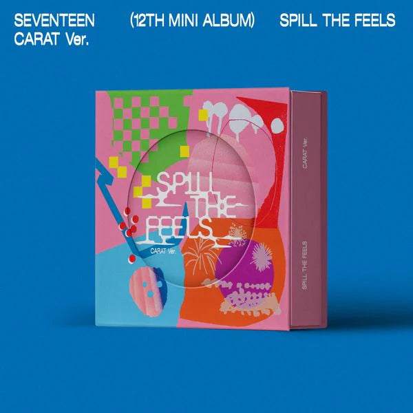 (U.S. VER.) SEVENTEEN (세븐틴) 12TH MINI ALBUM - [SPILL THE FEELS] (CARAT VER.)