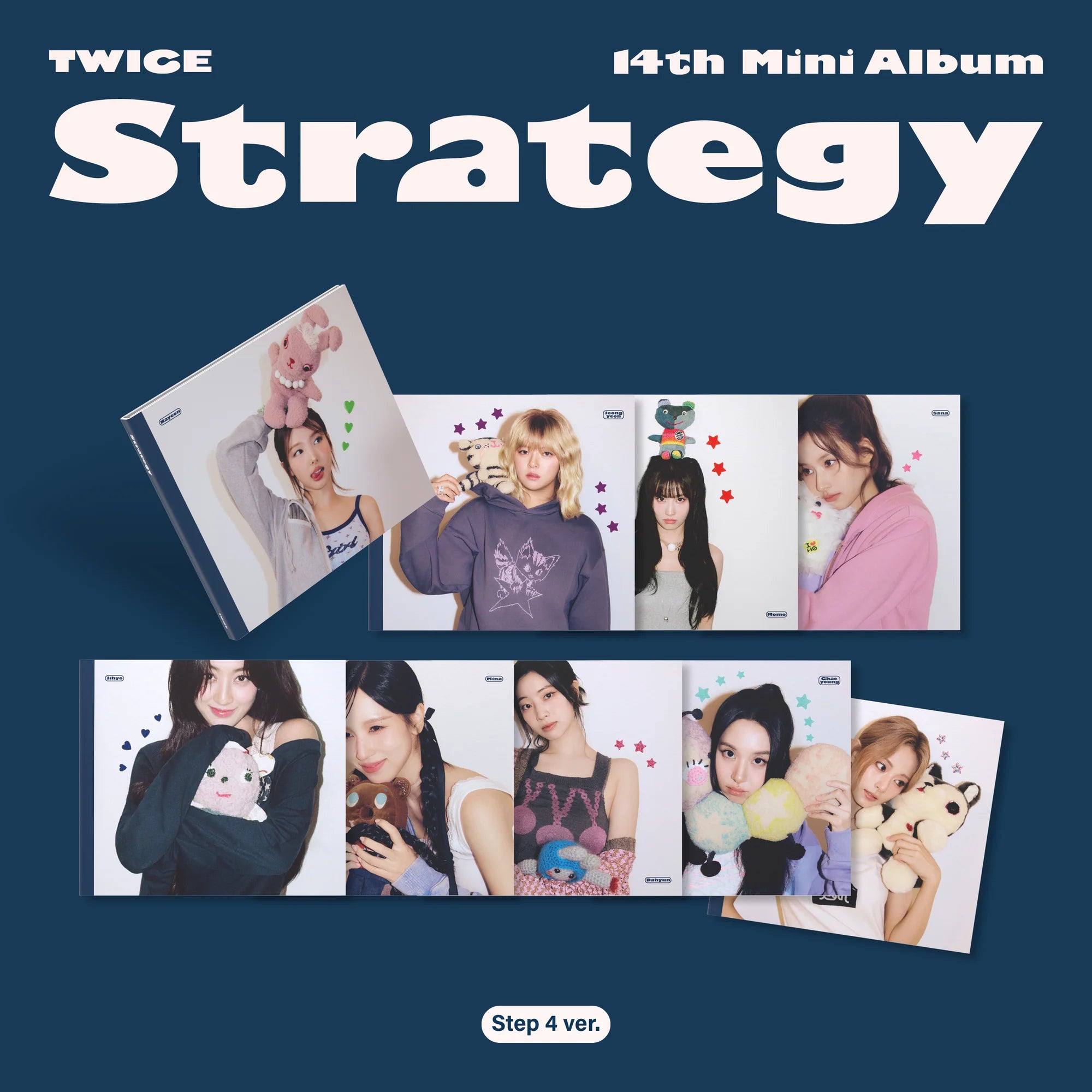 TWICE (트와이스) 14TH MINI ALBUM - [STRATEGY] (STEP4 VER.)