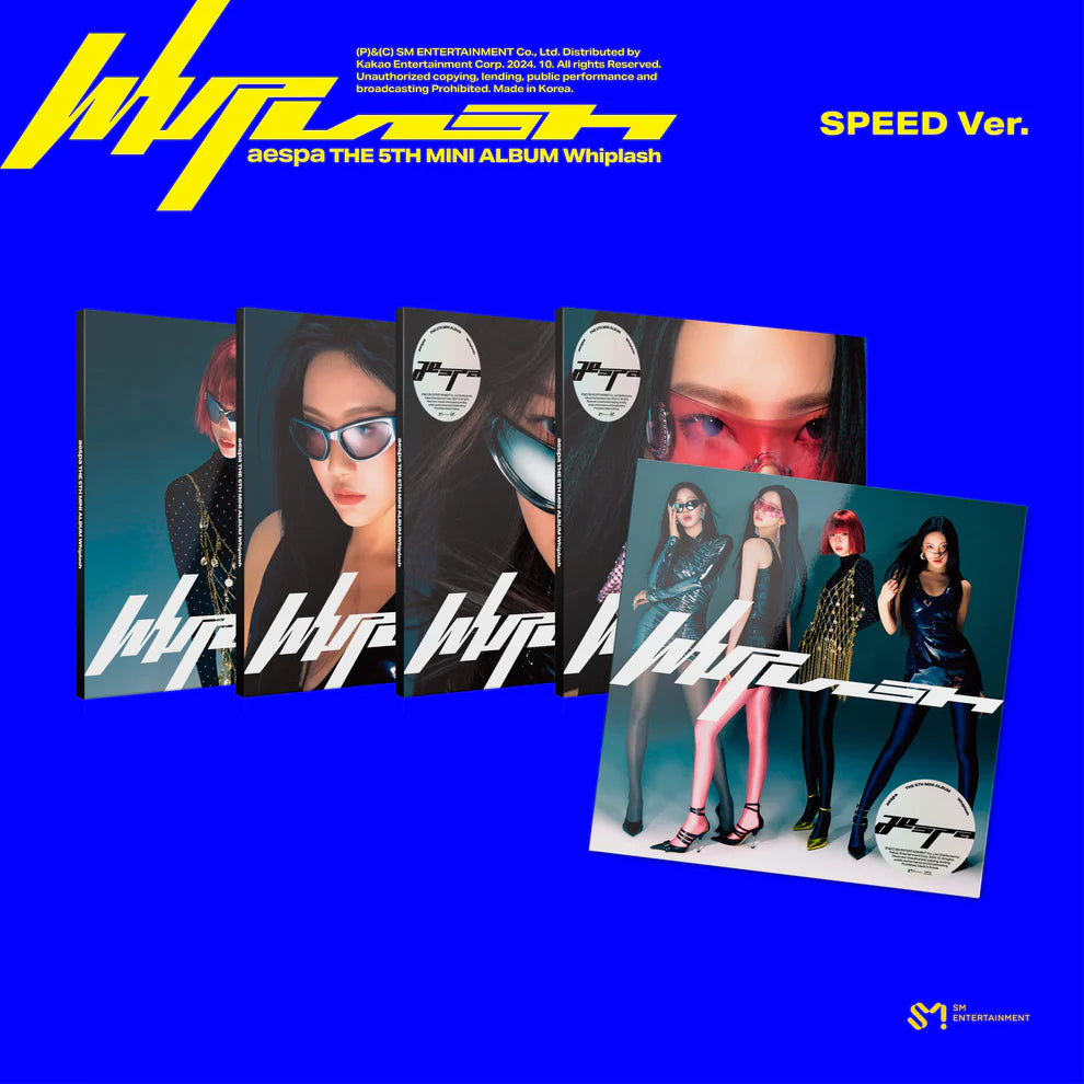 aespa (에스파) 5TH MINI ALBUM - [Whiplash] (SPEED Ver.)