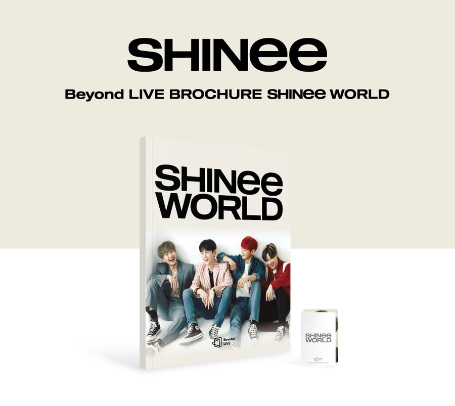 SHINee (샤이니) - Beyond LIVE BROCHURE [SHINee WORLD]