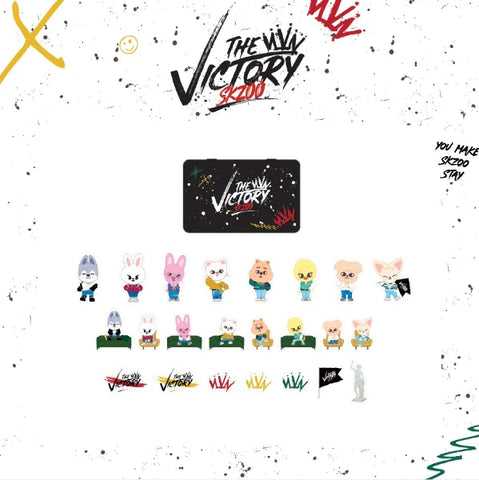 STRAY KIDS (스트레이키즈) OFFICIAL MERCHANDISE - SKZOO FIGURE (神MENU VER.) – EVE  PINK K-POP