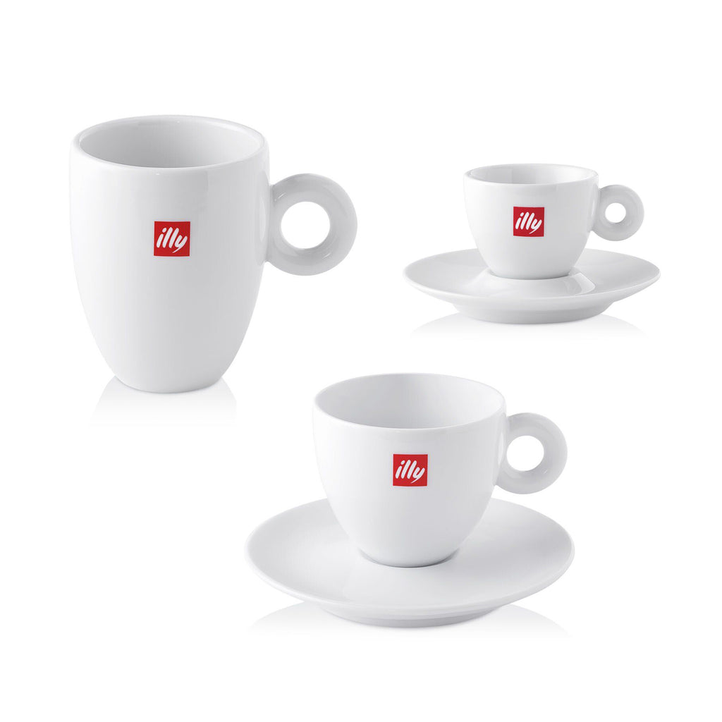 illy logo Marocchino Glass (Set of 2)