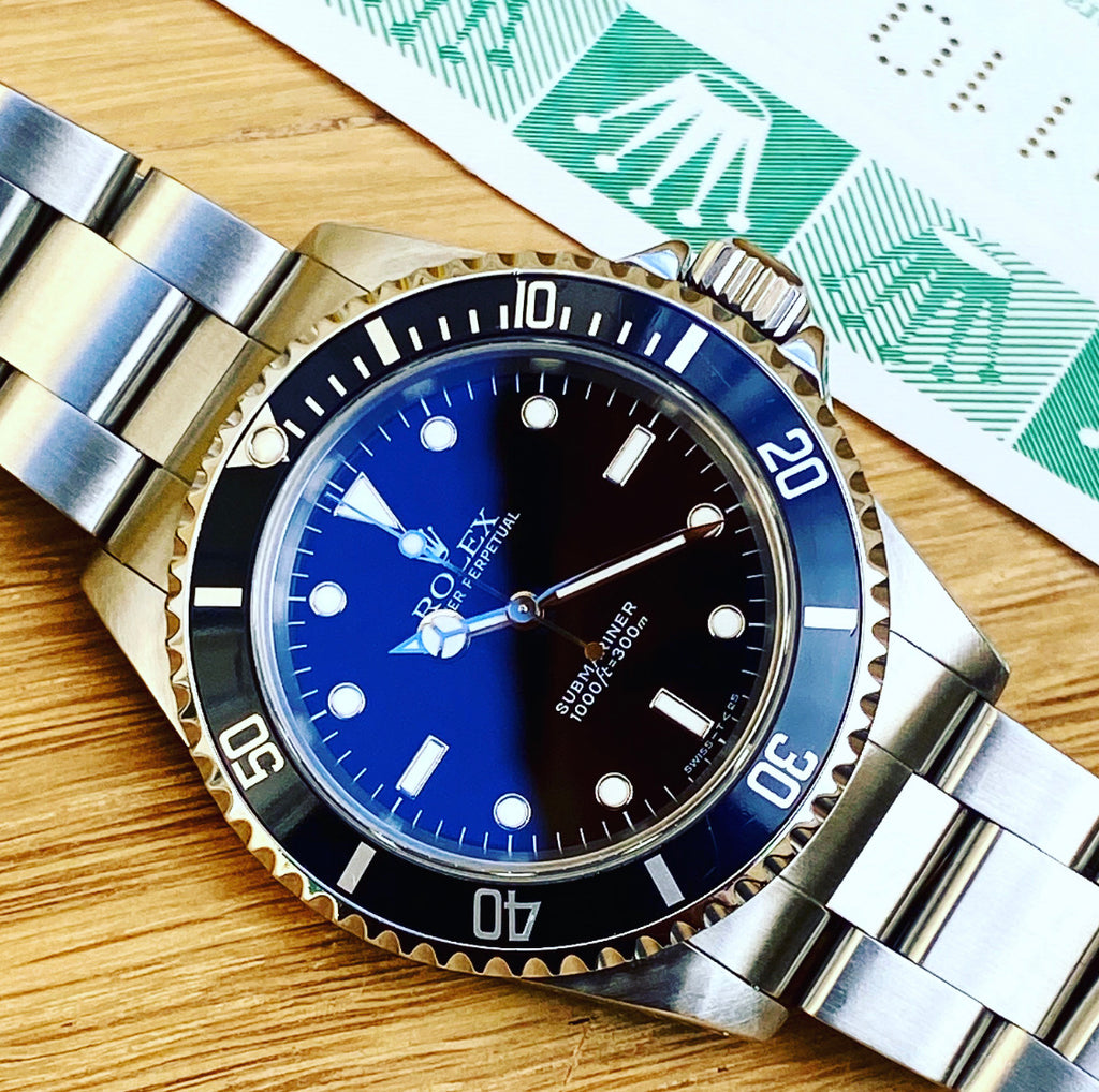 rolex 14060 tritium