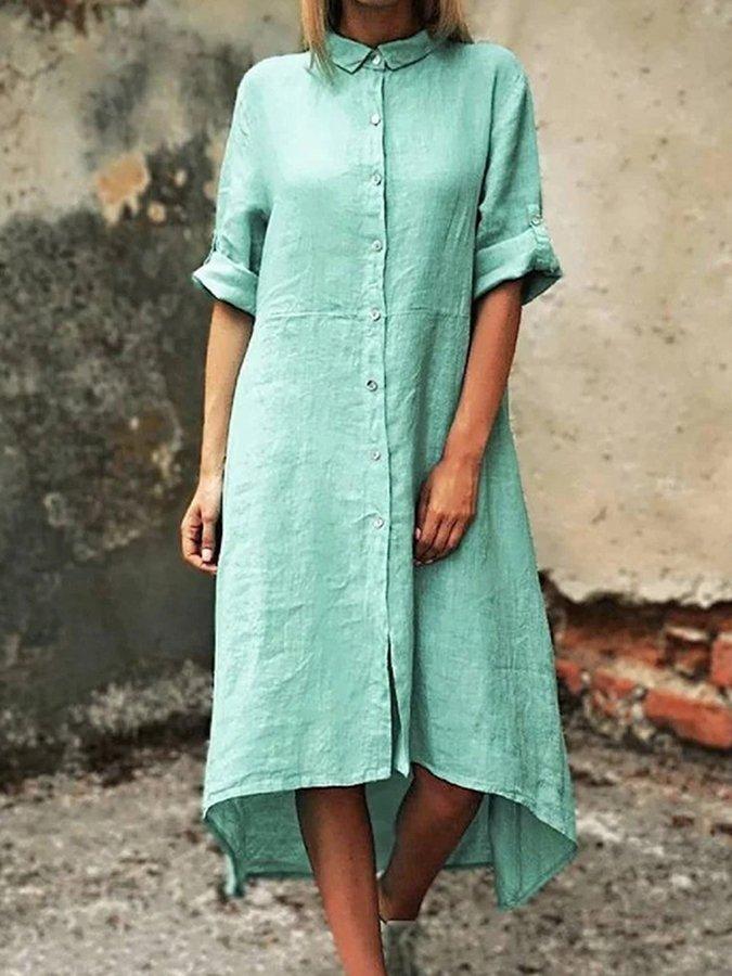 casual linen dress