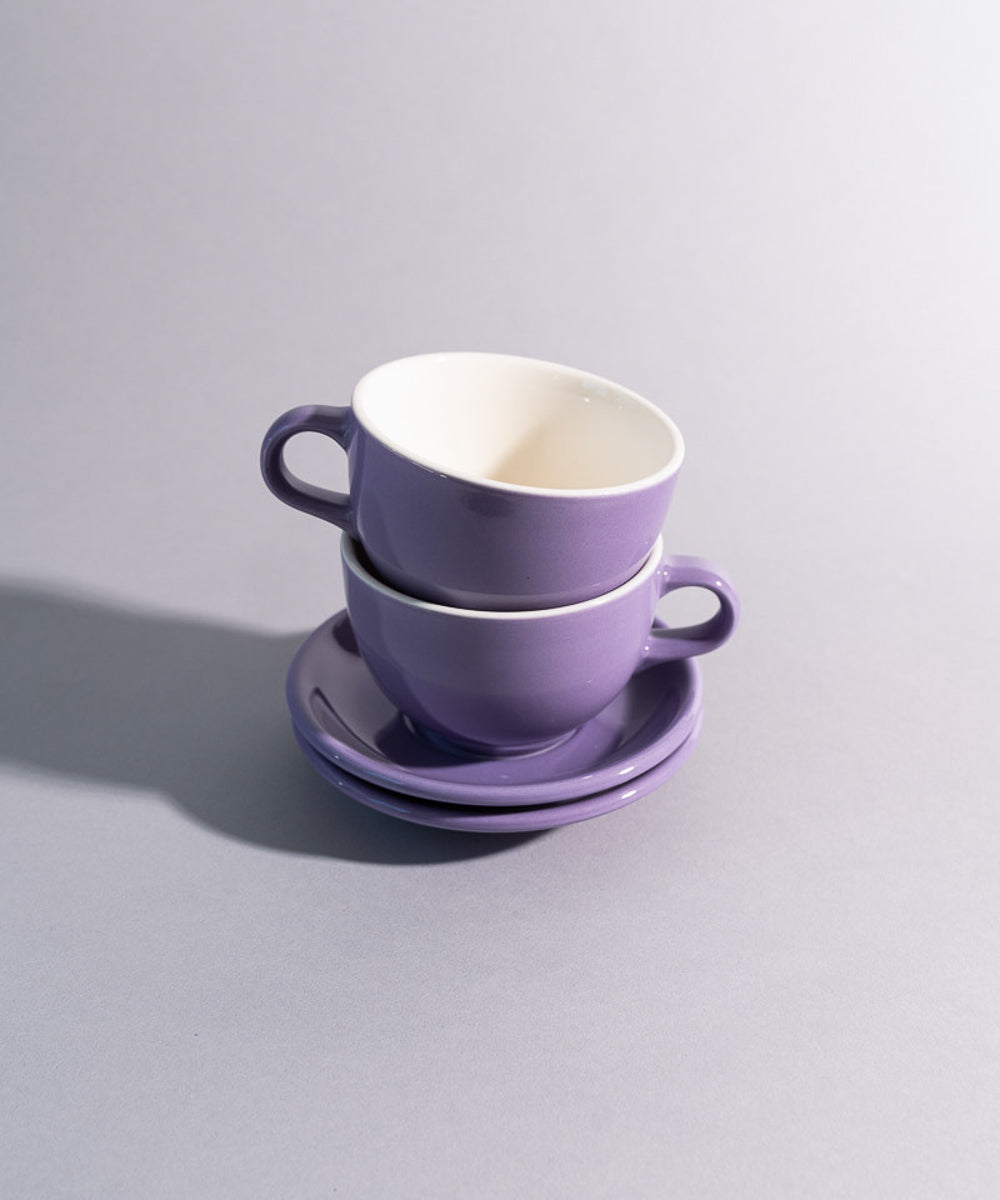 Set of 6 Pottery Handmade Espresso Cups in Purple – Mad About Pottery