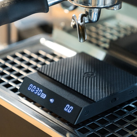 A simple, 0.1 gram accurate, compact coffee and food scale