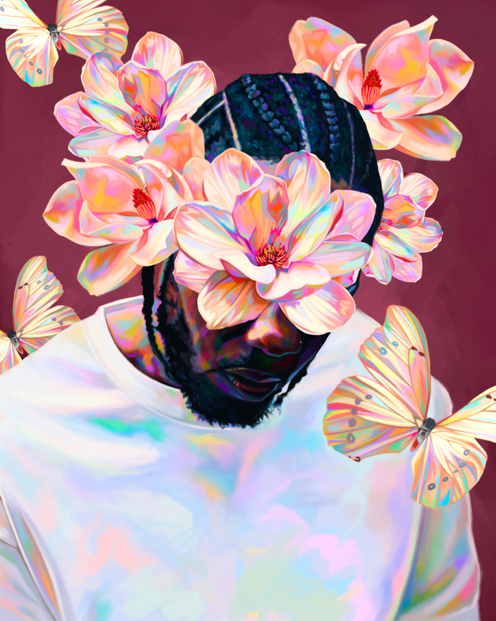 Kendrick Lamar Nashid Chroma Art