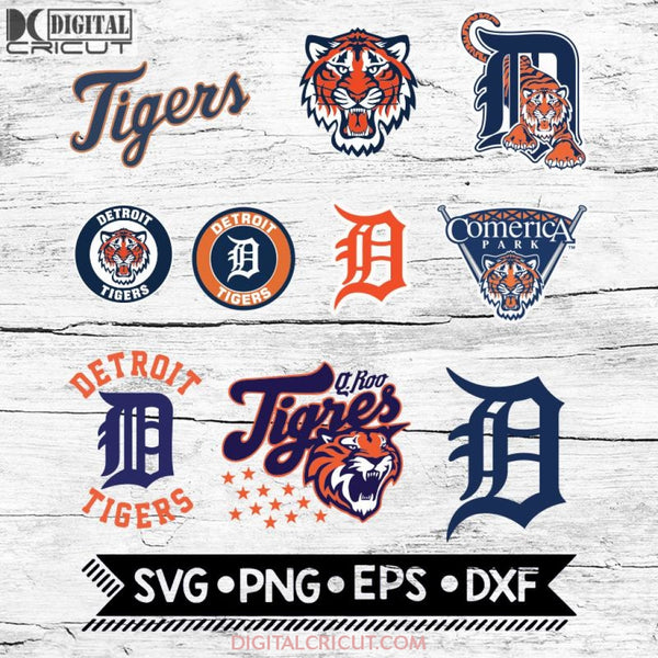 Detroit Tigers Svg, Love Baseball Svg, Baseball Team Svg, MLB Svg ...