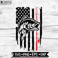 Fishing Svg American Flag Svg Outdoor Svg Cricut File Svg Reel Co Digitalcricut