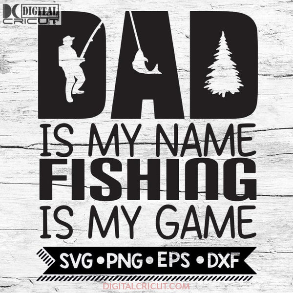 Reel Cool Grandpa Vintage SVG - Pop-Pop Fishing Father's Day Gift SVG PNG  EPS DXF PDF