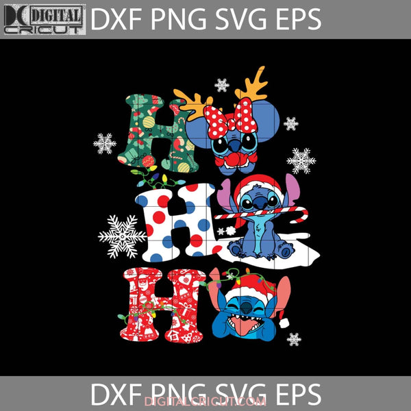 Cute Disney Stitch Christmas Svg